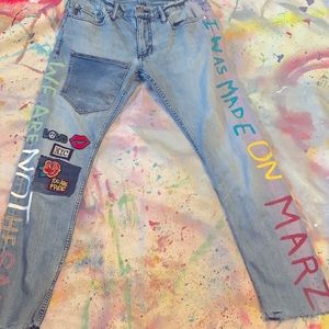 Custom jeans